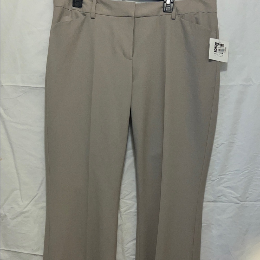 Anne Klein Elegant Beige Trousers